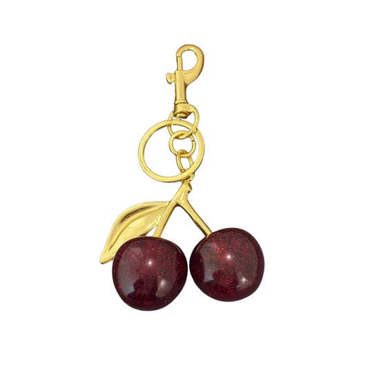 Golden Cherry Charm
